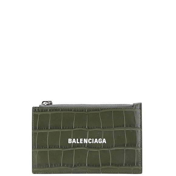 Balenciaga leather Khaki Green Case - Picture 1 of 8